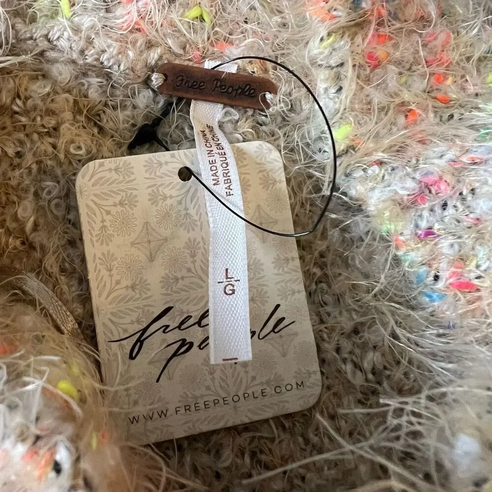 NWT Free People Sweater Pullover Stardust